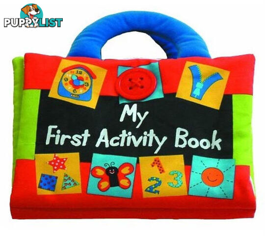 My First Activity Book - Cloth Book by M&D - ETM0255