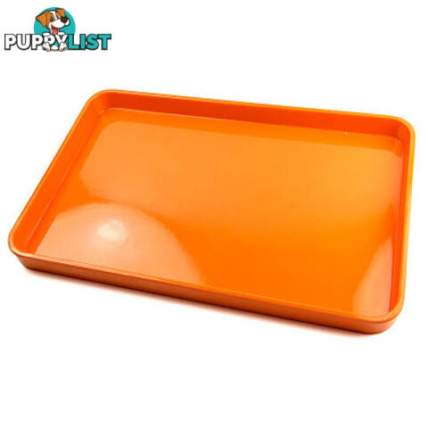 Melamine Tray with Handle - small  (comes in White, Yellow, Pink, Blue, Green, Org,Blk) specify colour in comments when ordering - PR071