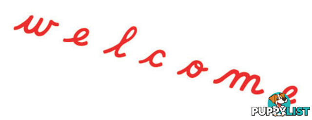 Movable Alphabet Small Cursive Red - LA45510