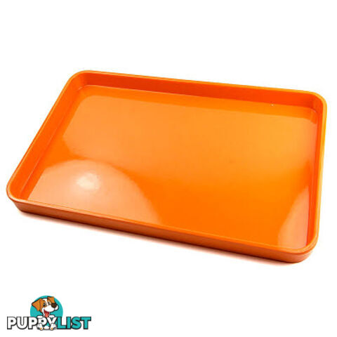 Melamine Tray with Handle - large (comes in Pink, Yellow, White, Blue, Black) specify colour in comments when ordering - APR072