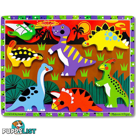 M&D - Dinosaurs Chunky Puzzle - ETM3747