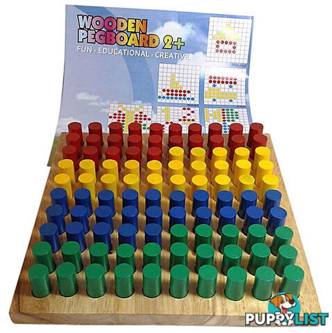 Wooden Peg Board - ETQ0269