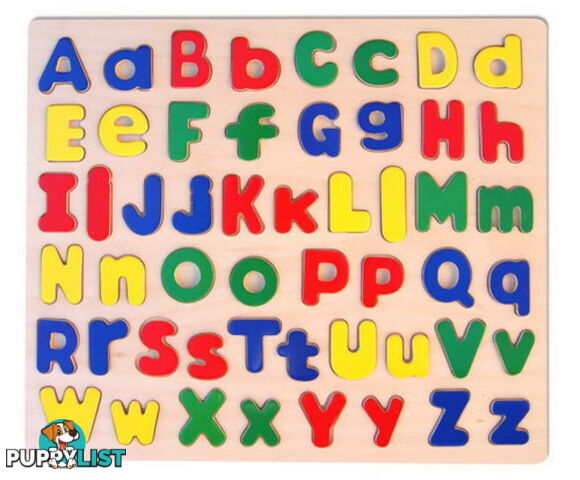 Raised Alphabet Puzzle - Upper and Lower Case - ETL3574