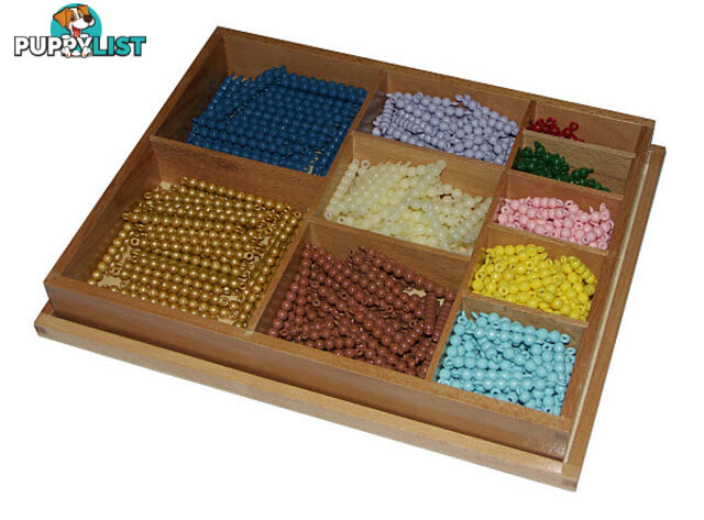 Decanomial Bead Box, Connected Beads - MA40400.750400