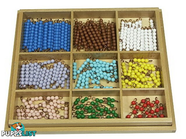 Checker Board Beads Individual with Box - MA085-1