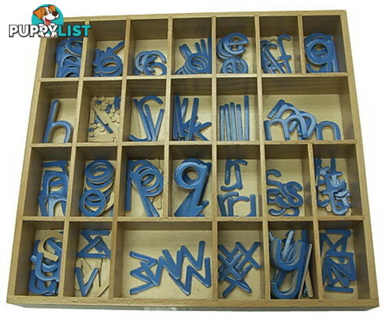 Movable Alphabet - Small Print Blue - LA011-2.404610