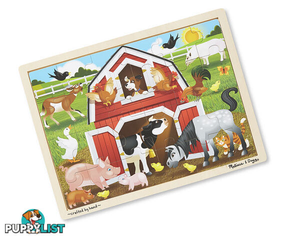 M&D - Barnyard Jigsaw - 24pc - ETM9061