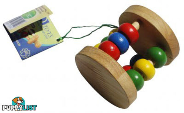 Rattle Natural Abacus Wheel - ETQ0254