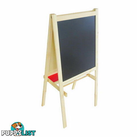 Easel Black & White Boards - In Pinewood - KFT050