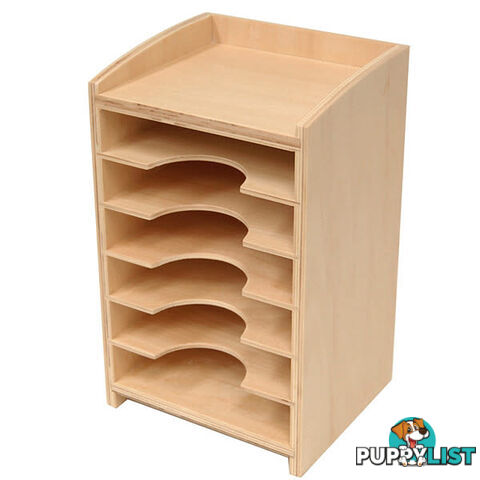 Geometric Form Card Cabinet - Lrg - SE020-1