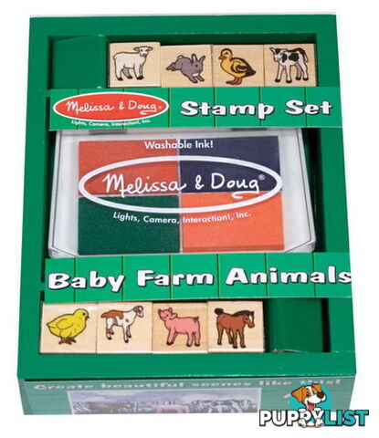 M&D - Baby Farm Animals Stamp Set - ETM1639