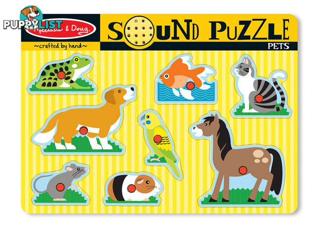 M&D - Pets Sound Puzzle - 8pc - ETM0730