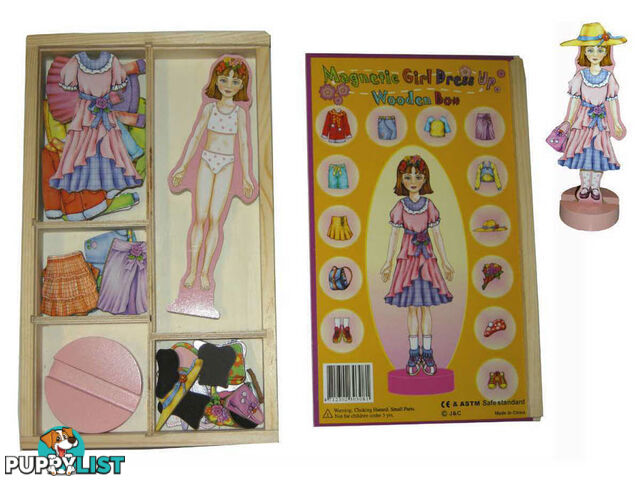 Magnetic Girl Dress Up 36pcs - ETE0093-1