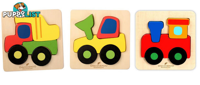 Discoveroo - Chunky Vehicles Puzzles (each) - ETB0006