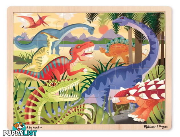 M&D - Dinosaurs Jigsaw - 24pc - ETM9066