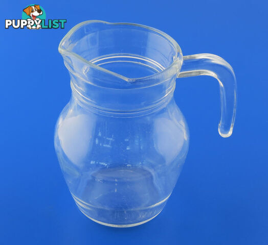 Glass Pouring Jug (open hndle) 500ml - lrg - PR048-1