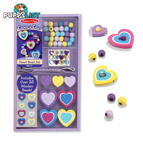 M& D - Heart Bead Set - DYO - ETM8828