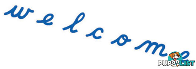 Movable Alphabet Small Cursive Blue - LA45610