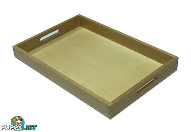 Wooden Box Tray w/cutout Handles - Medium - PT49002.999002