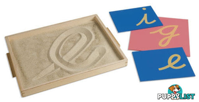 Sand Tracing Tray with Yellow Refined Sand - LA052