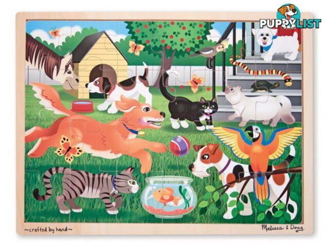 M&D - Pets At Play Jigsaw - 24pc - ETM9059