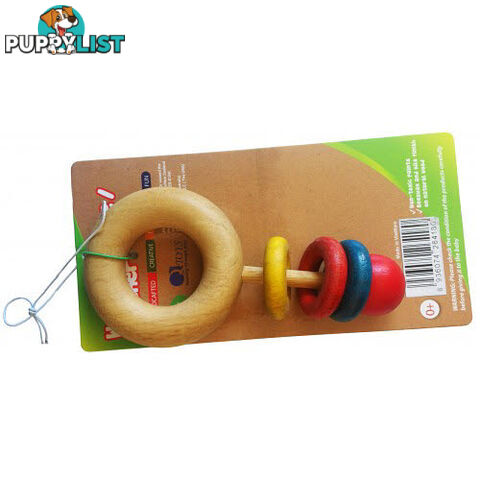 Rattle - Natural Wooden Key - ETQ0418