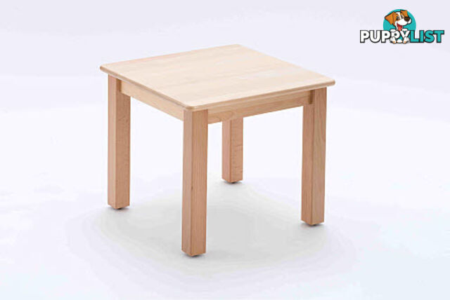 Table Square Beech Wood - Med 50cm high - FT49222-50