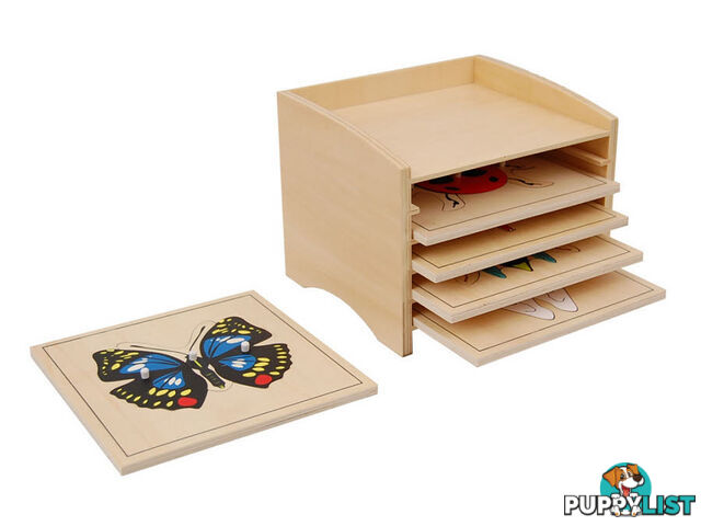 Insect Puzzle Cabinet wth 5 Puzzles - BO003-1.506800