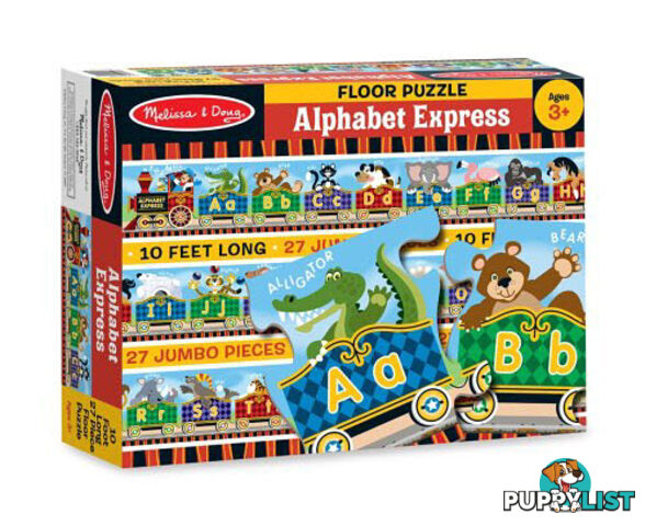 M&D - Alphabet Express Floor Puzzle 27pce - ETM4420