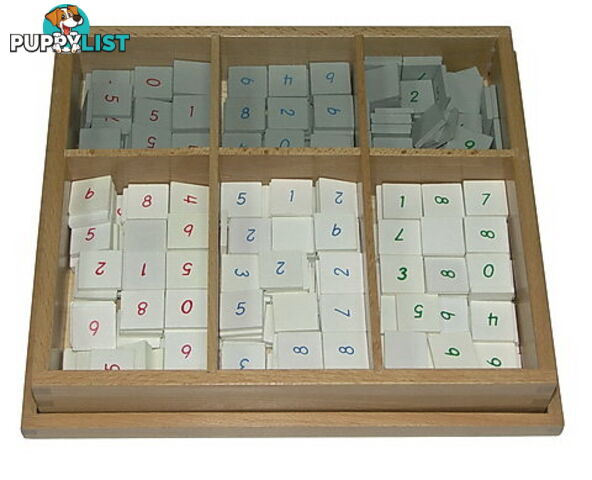 Number Tiles for Checker Board - MA085-2