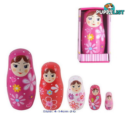 Nesting Doll 5pcs - Baboushka - ETL0004-1