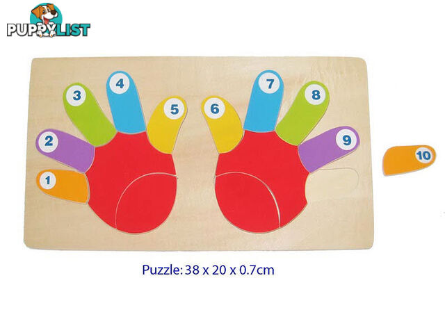 Hand Finger Counting Puzzle (2 left in stock) - ETL2648