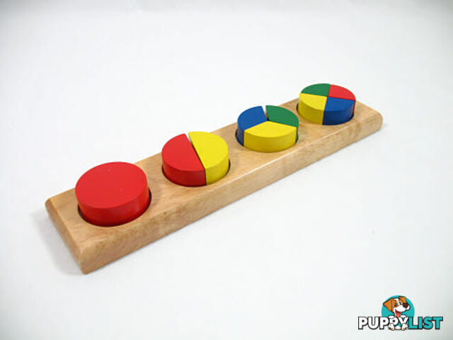 Round Coloured Fraction Bricks - LT50290.190043