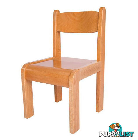 Chair Solid Beech Wood Natural Finish 5-7 - FT0203