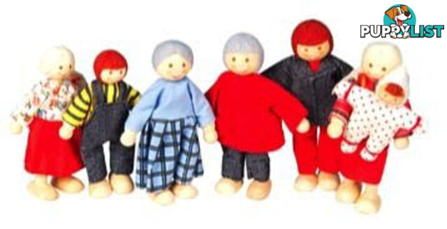 Discoveroo- Doll Family 7Pcs - ETB9488