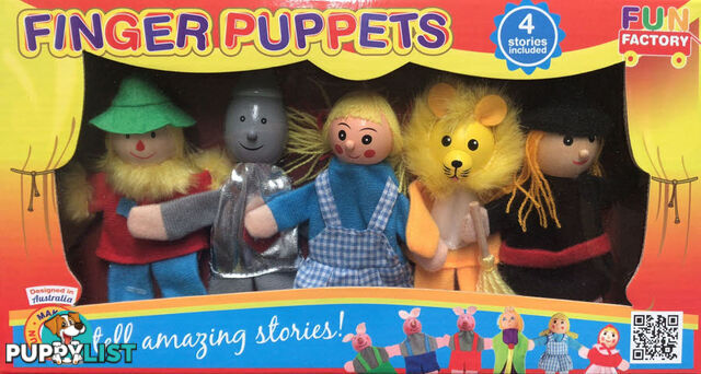 Finger Puppets - Wizard of Oz - ETL9094-W