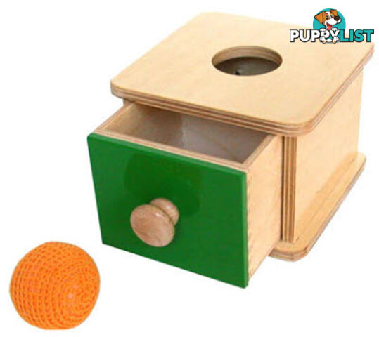 Toddler Imbucare Box w/ Knitted Ball - LT010.190190