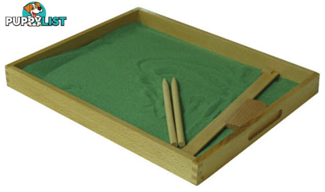 Sand Tracing Tray - Large with clear base and tools - ALA43000