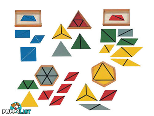 Constructive Triangles (Set Of 5  Boxes) - SE037