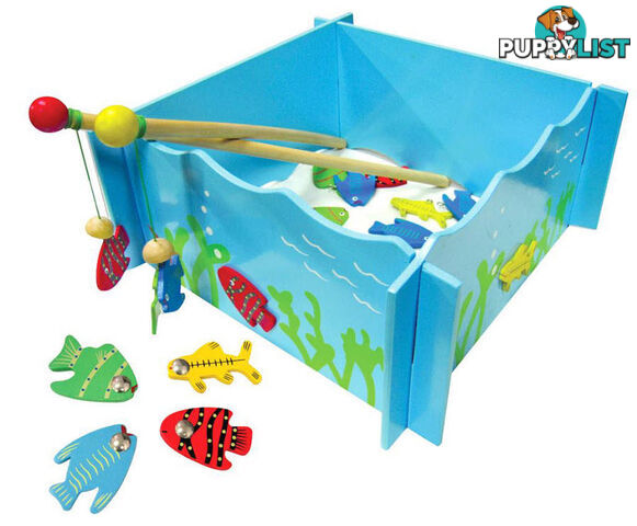 Fishing Game Magnetic Box With 4 Rod - ETL6305