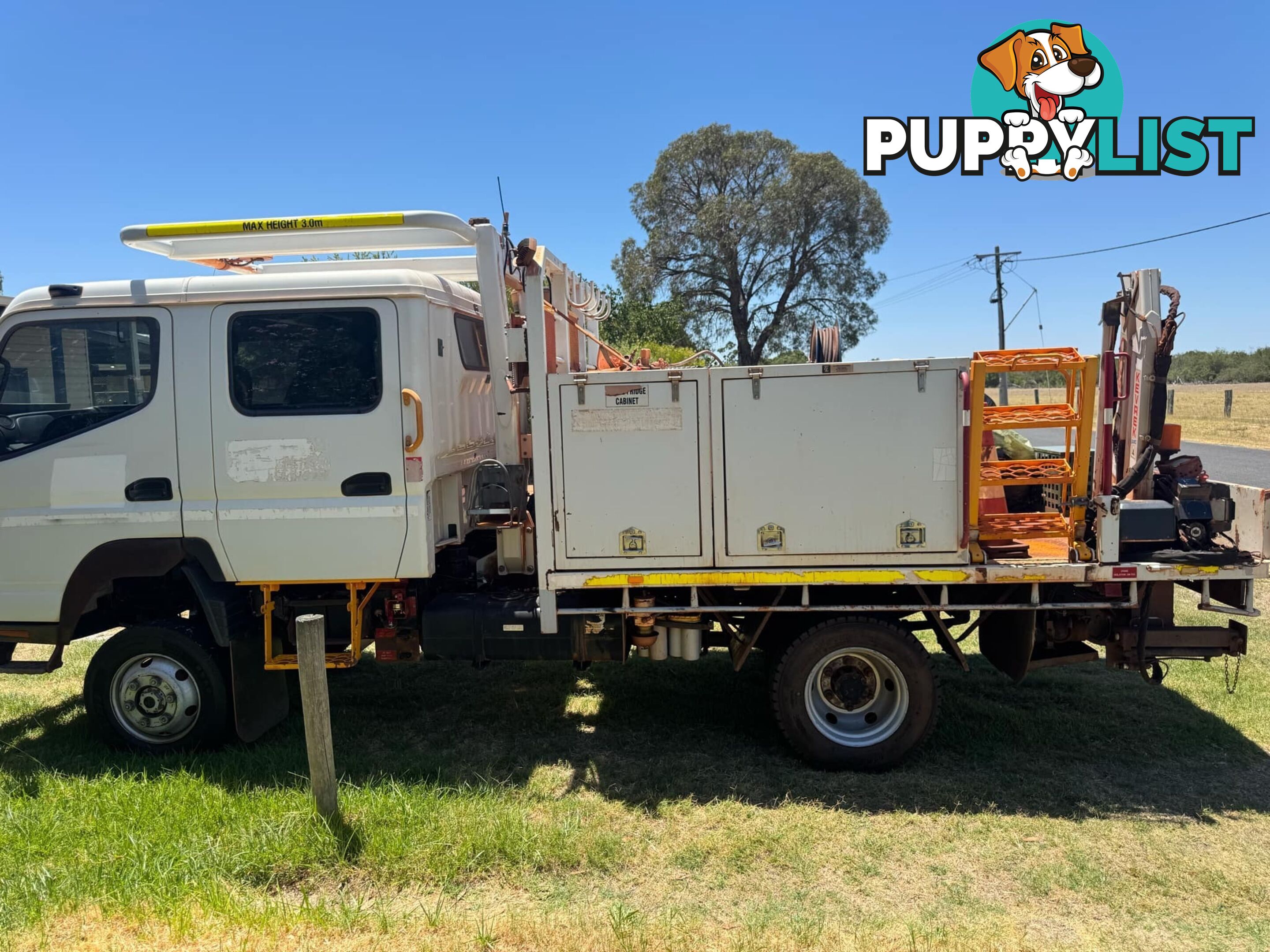 2015 Mitsubishi Fuso Canter 4.5 Fitters Truck