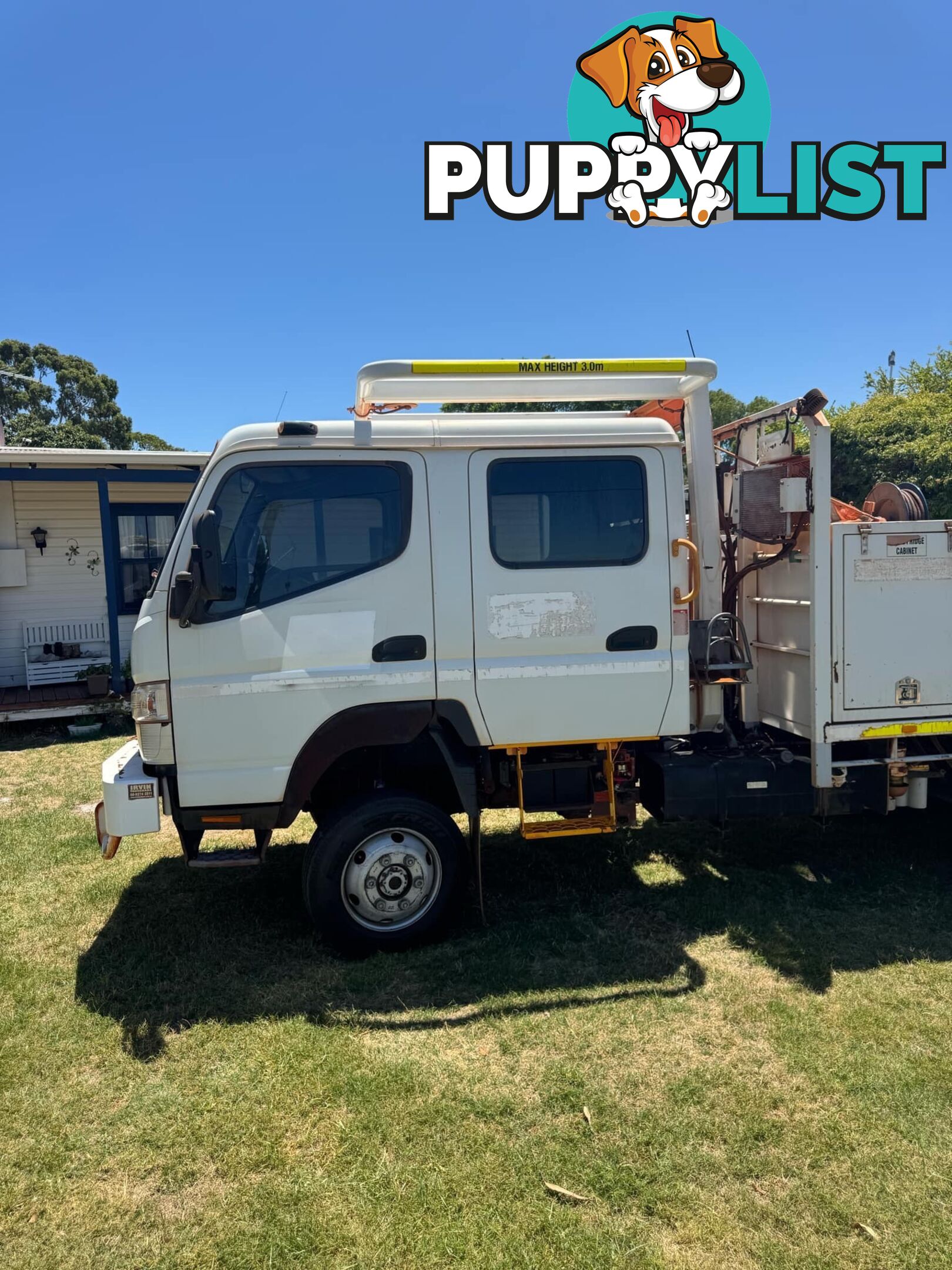 2015 Mitsubishi Fuso Canter 4.5 Fitters Truck