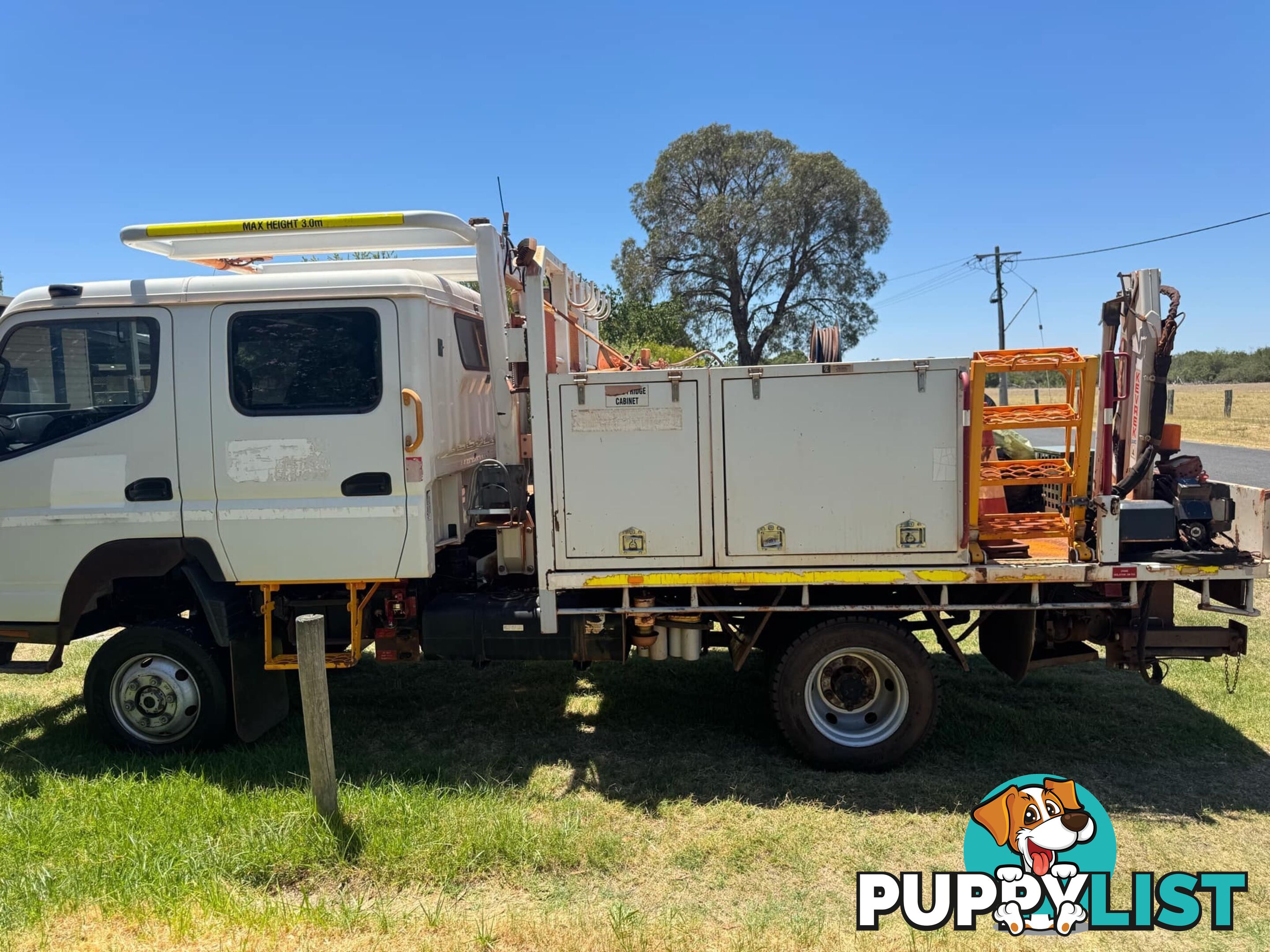 2015 Mitsubishi Fuso Canter 4.5 Fitters Truck