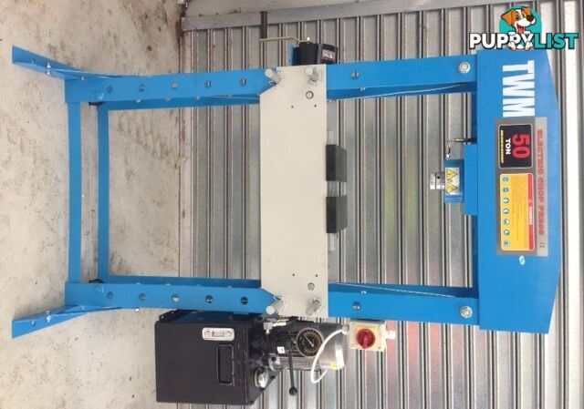 50 Ton Electric Hydraulic Shop Press 