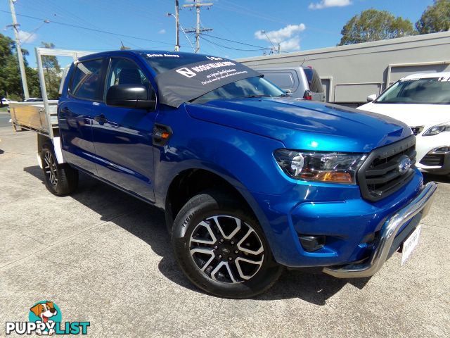 2019 FORD RANGER XL-DUAL-CAB-PX-MKIII-MY20-25  CAB CHASSIS