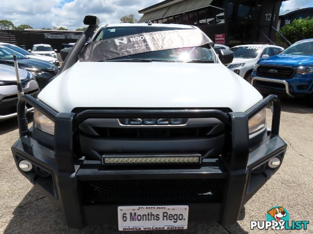 2021 ISUZU D MAX-SX-DUAL-CAB-RG-MY21  CAB CHASSIS