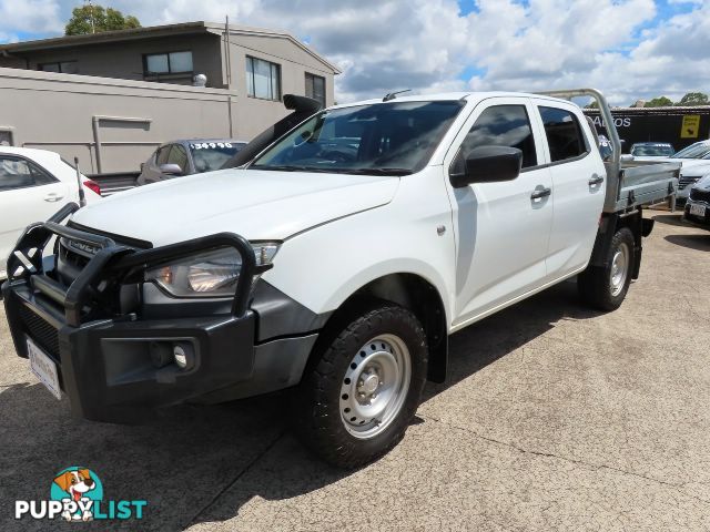 2021 ISUZU D MAX-SX-DUAL-CAB-RG-MY21  CAB CHASSIS