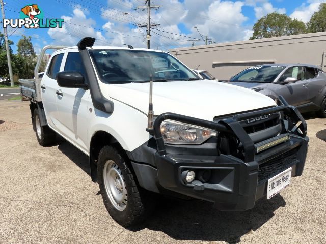 2021 ISUZU D MAX-SX-DUAL-CAB-RG-MY21  CAB CHASSIS
