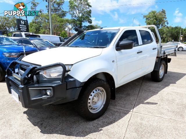 2021 ISUZU D MAX-SX-DUAL-CAB-RG-MY21  CAB CHASSIS