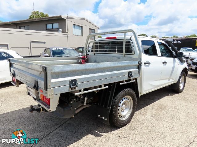 2021 ISUZU D MAX-SX-DUAL-CAB-RG-MY21  CAB CHASSIS